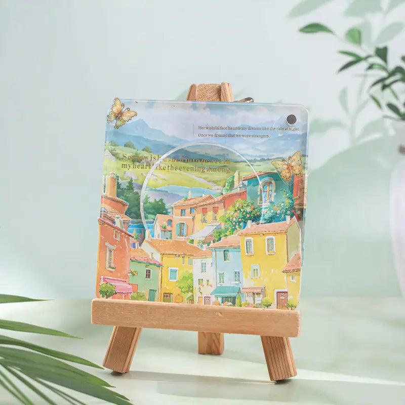 30 Sheets Japanese Paper Memory of the Beautiful Scenery Series Landscape Sticker Book