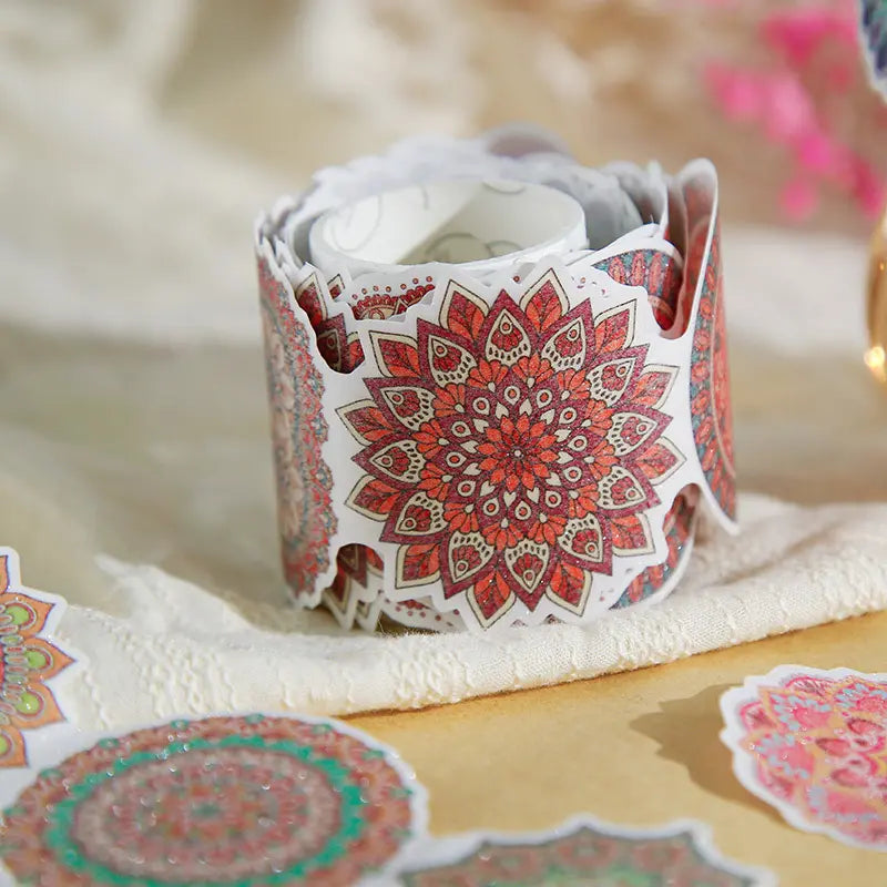 2M Roll washi shimmering sanding Mandala Search Series tape