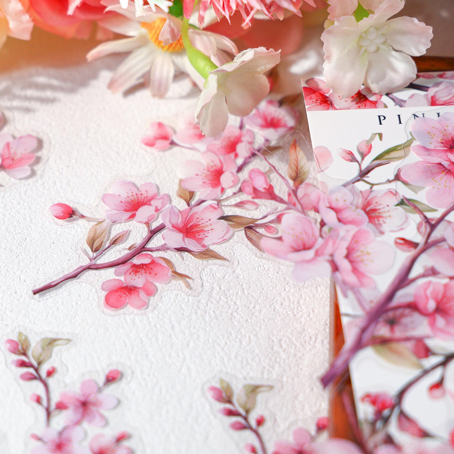 20 Pcs Branches and Leaves Series Decorative Stickers
