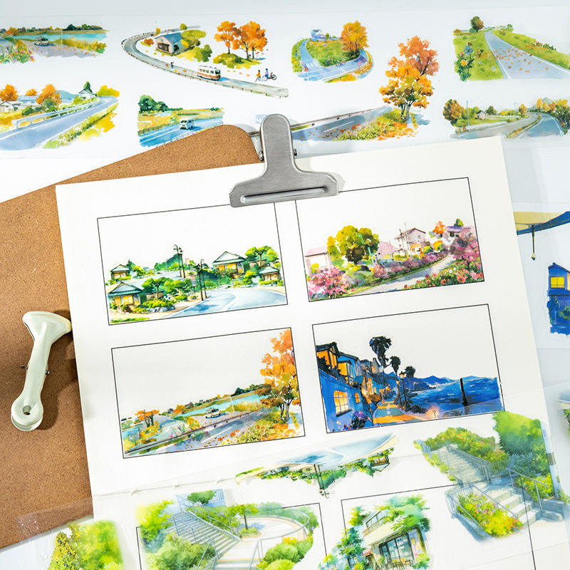 1 Roll Spring and Autumn Series Decorative Tape