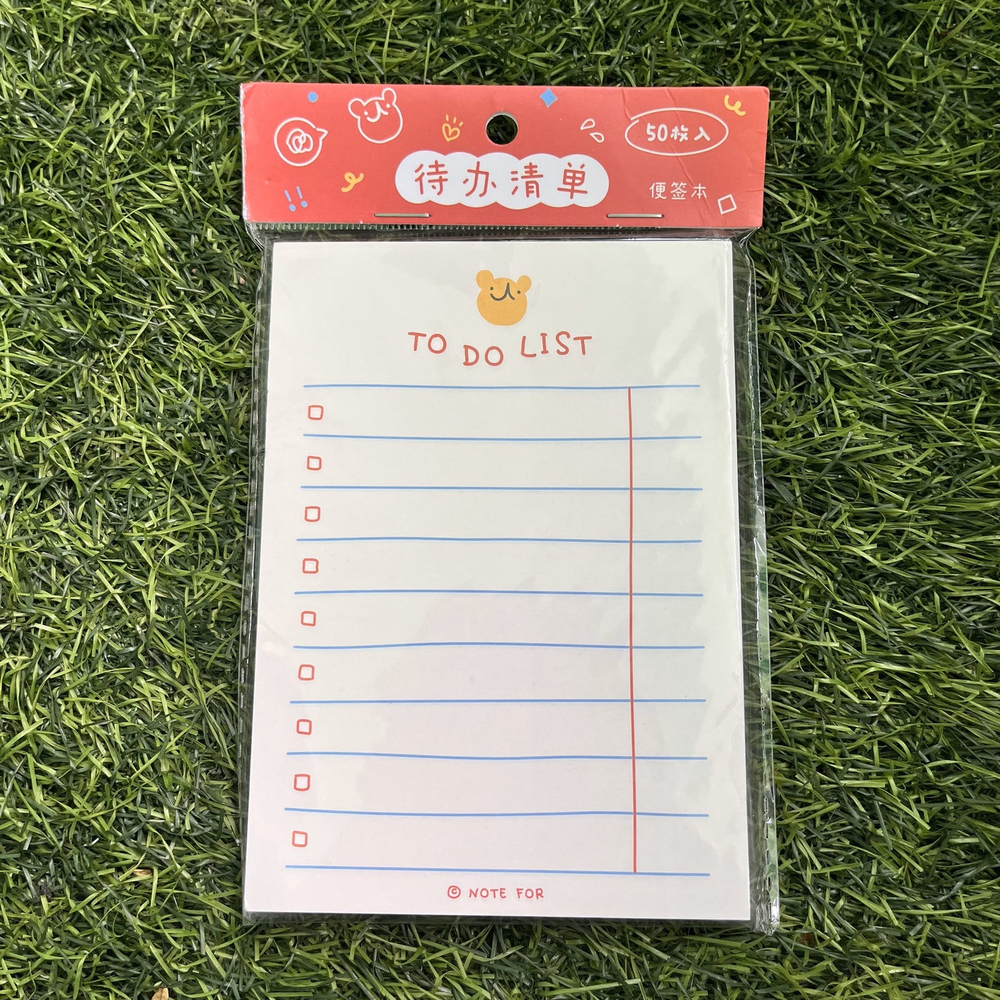 Kawaii memo pads ( non sticky) montly and weekly planners