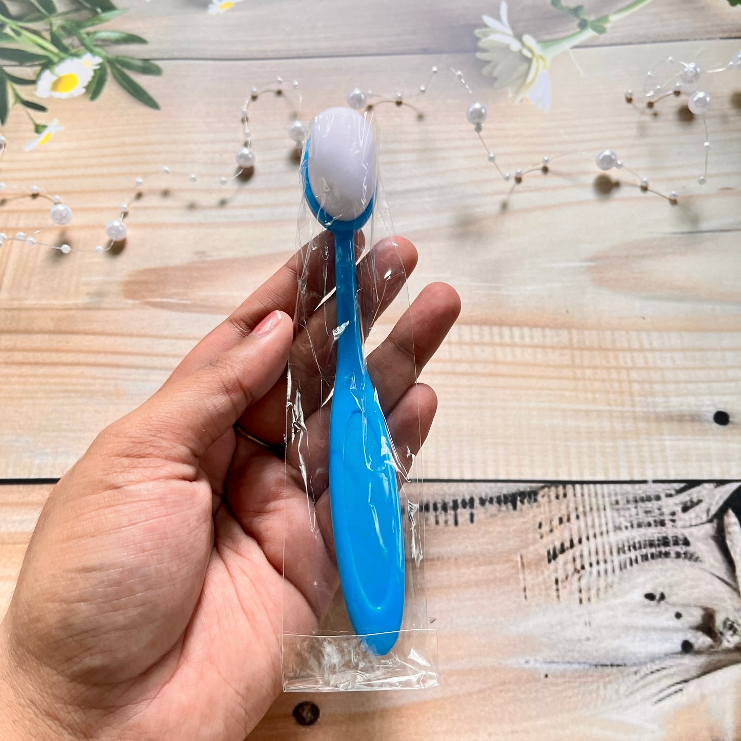 1 Pc Oval ink Blending Brush for Journaling