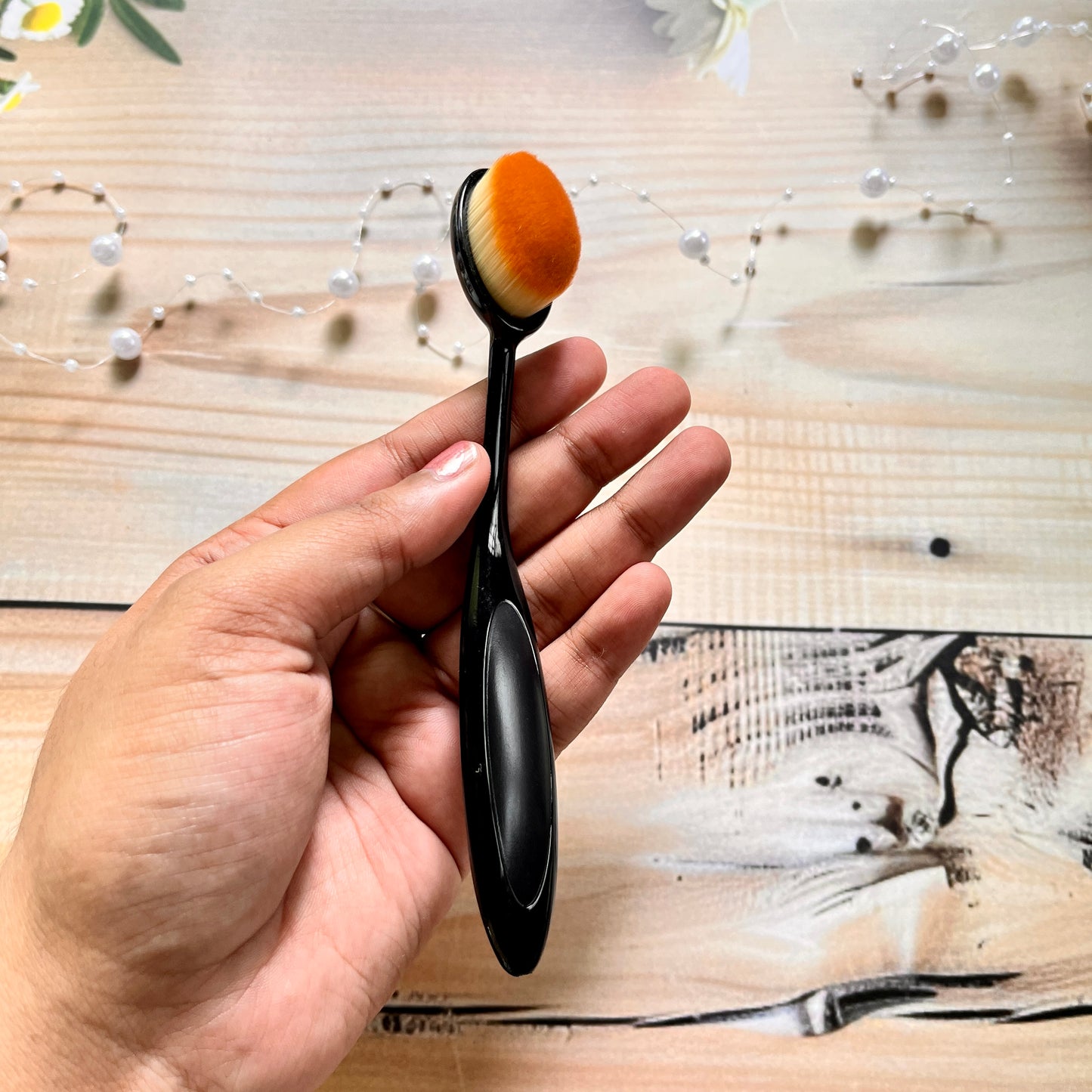 1 Pc Oval ink Blending Brush for Journaling