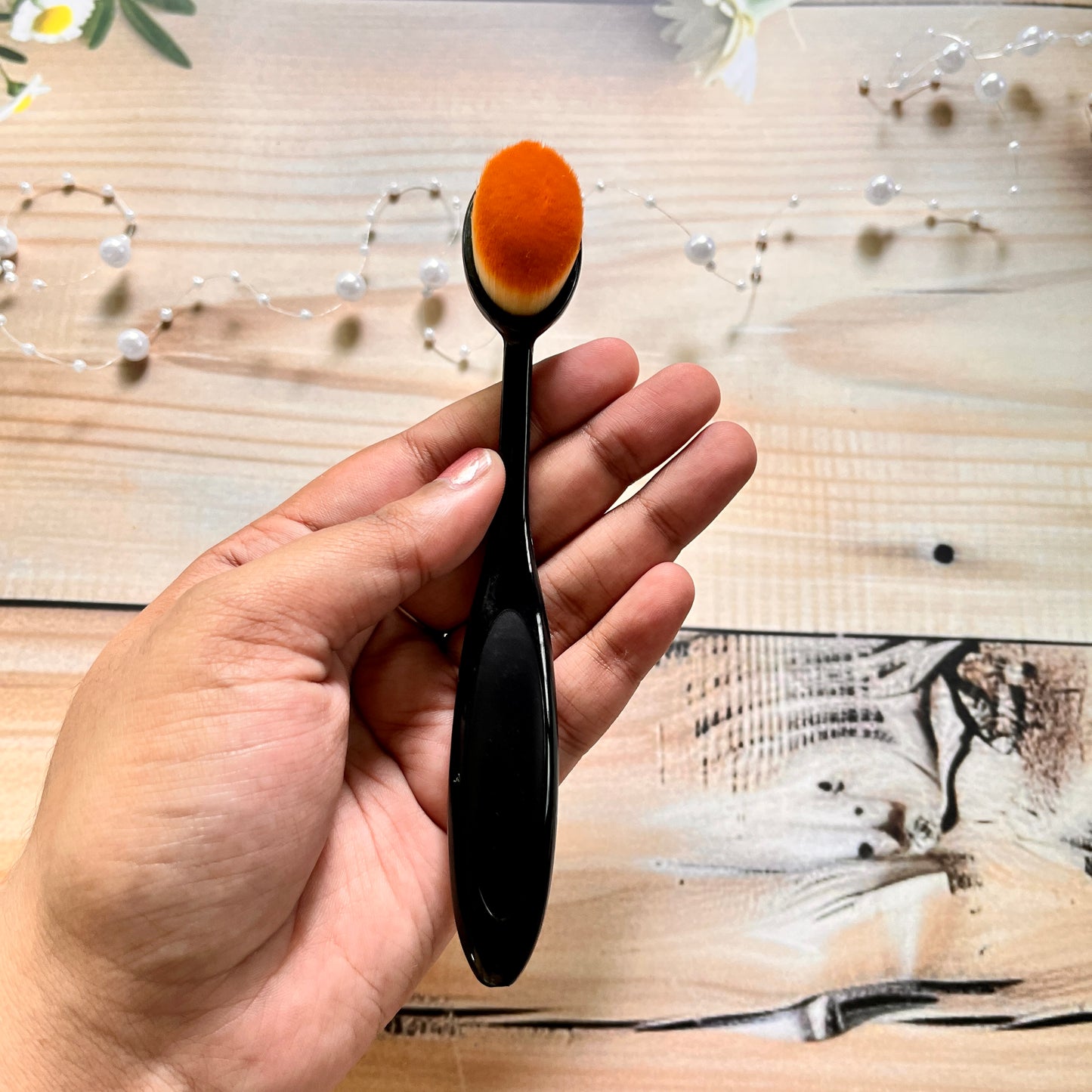 1 Pc Oval ink Blending Brush for Journaling