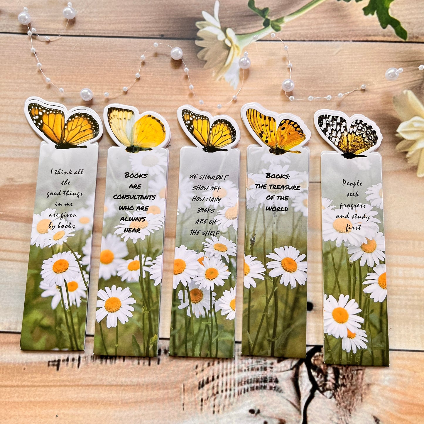 1 Pc 3D Pretty Butterfly Series Bookmark