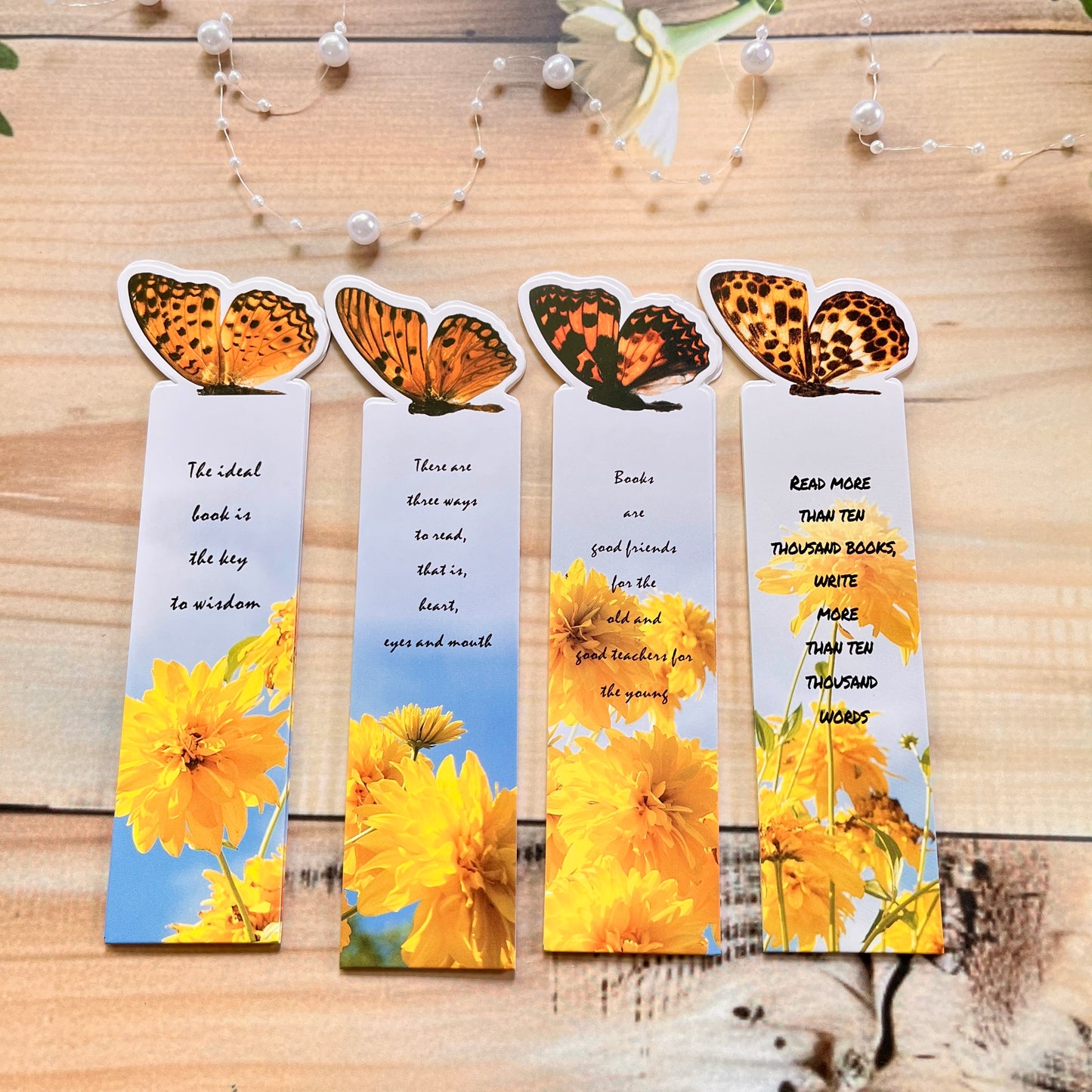 1 Pc 3D Pretty Butterfly Series Bookmark