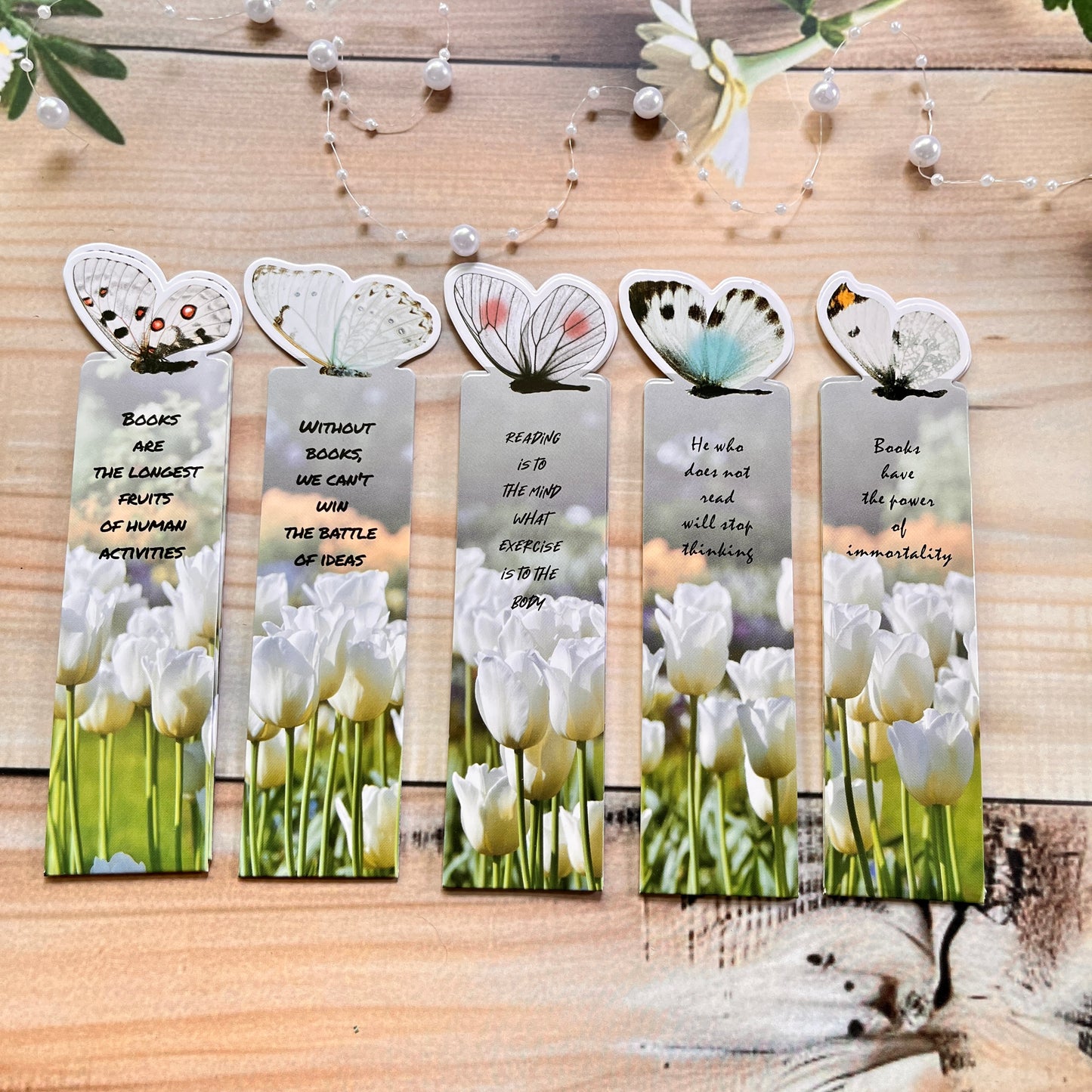 1 Pc 3D Pretty Butterfly Series Bookmark