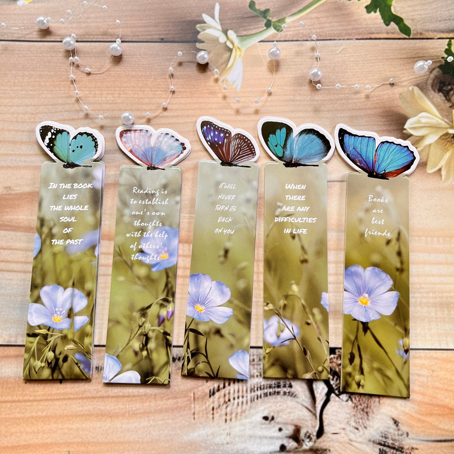 1 Pc 3D Pretty Butterfly Series Bookmark
