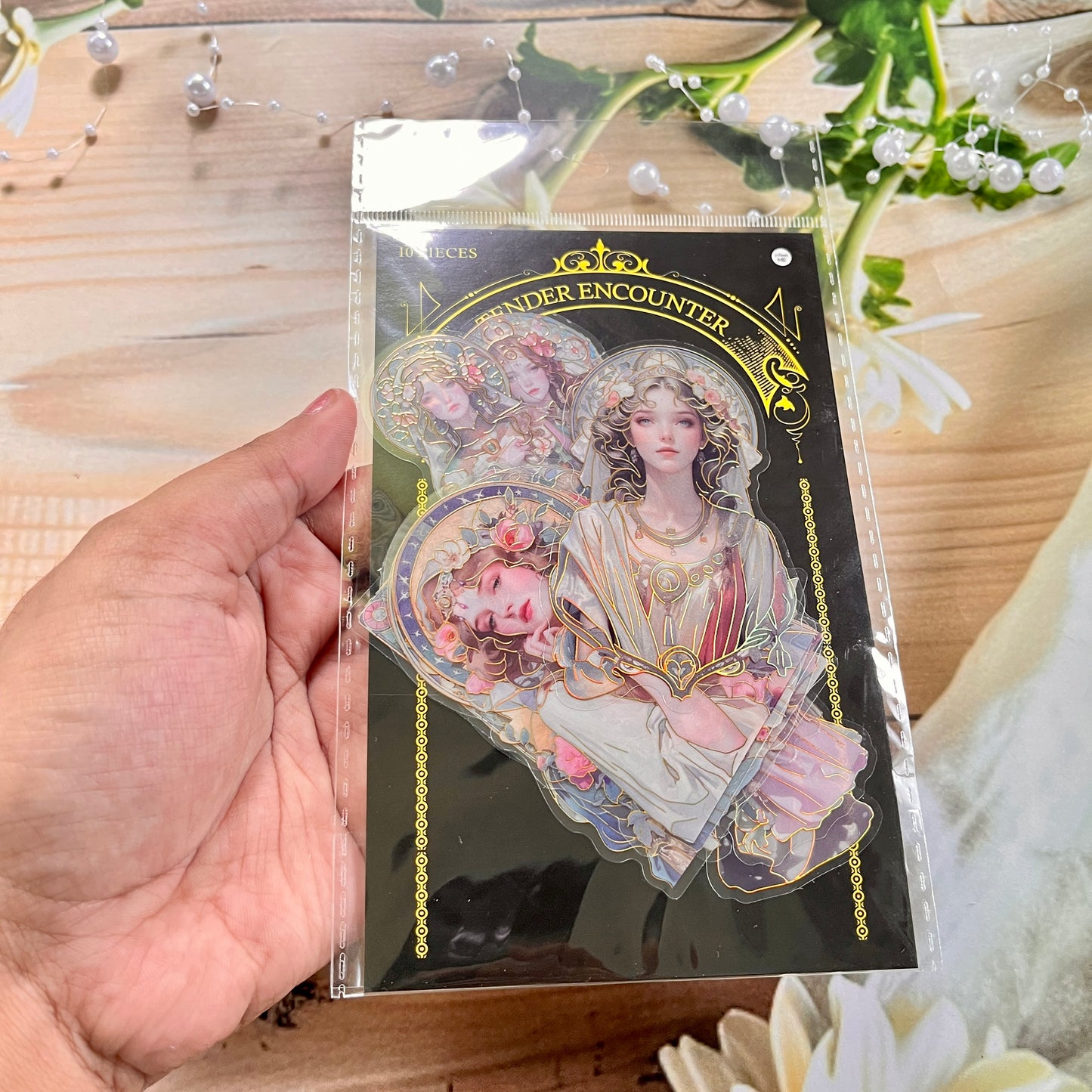 10pcs/pack Romantic Reverie Series Vintage Characters Sticker Pack for scrapbook
