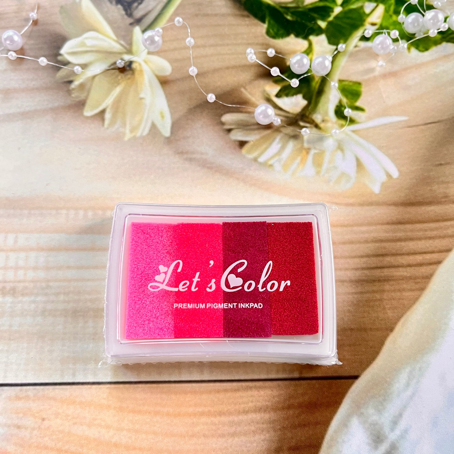 1pc Cute Gradient Stamp Ink Pad