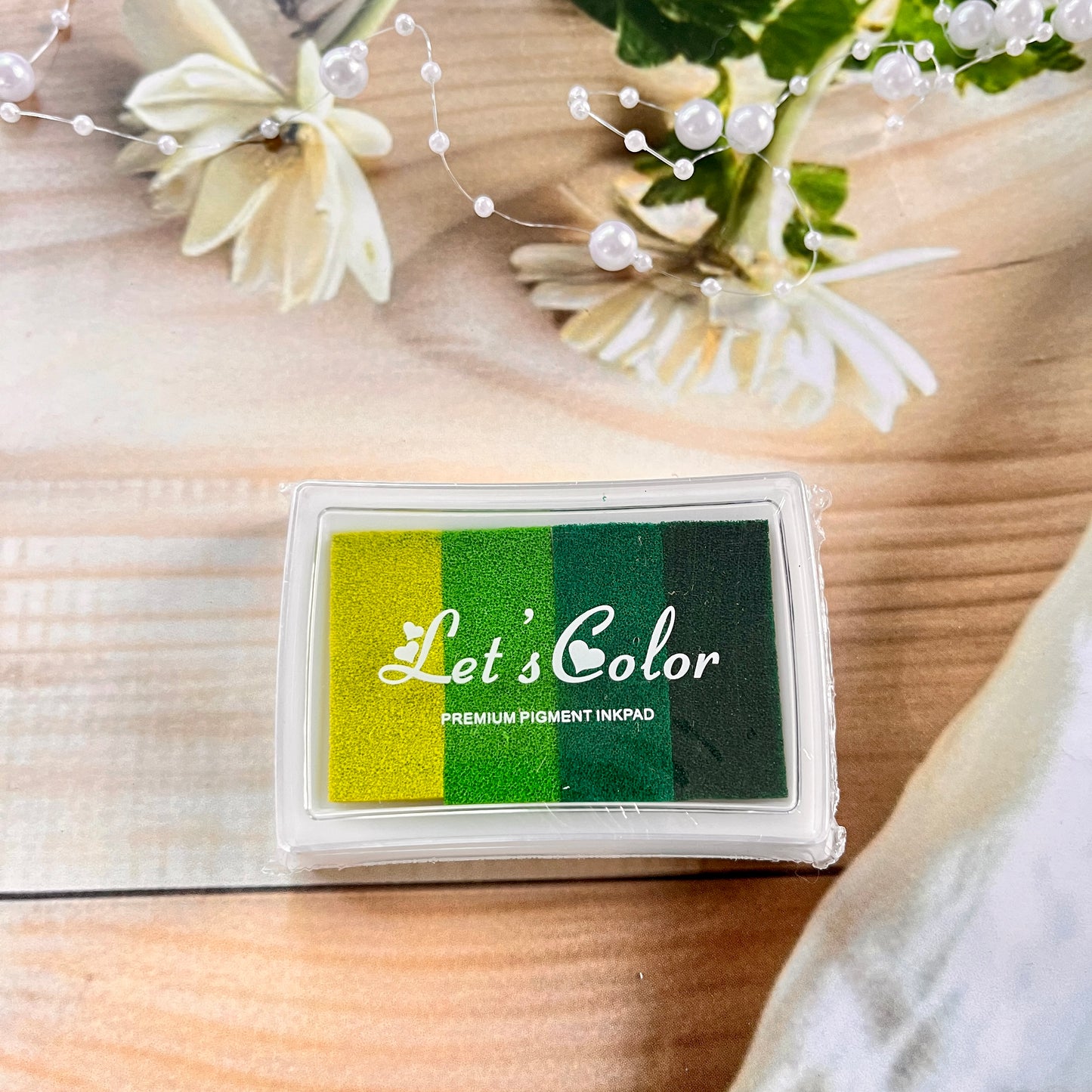 1pc Cute Gradient Stamp Ink Pad