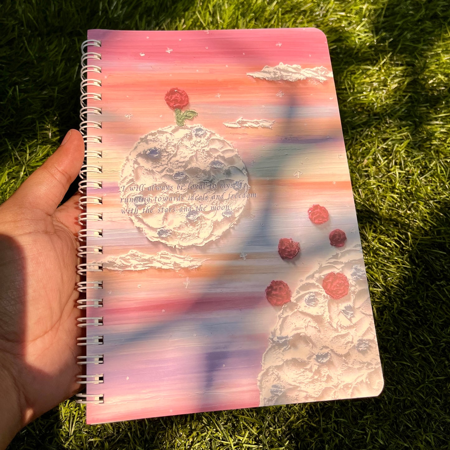 A5 Kawaii Korean spiral Coil Lined Notebook Cute School Supplies