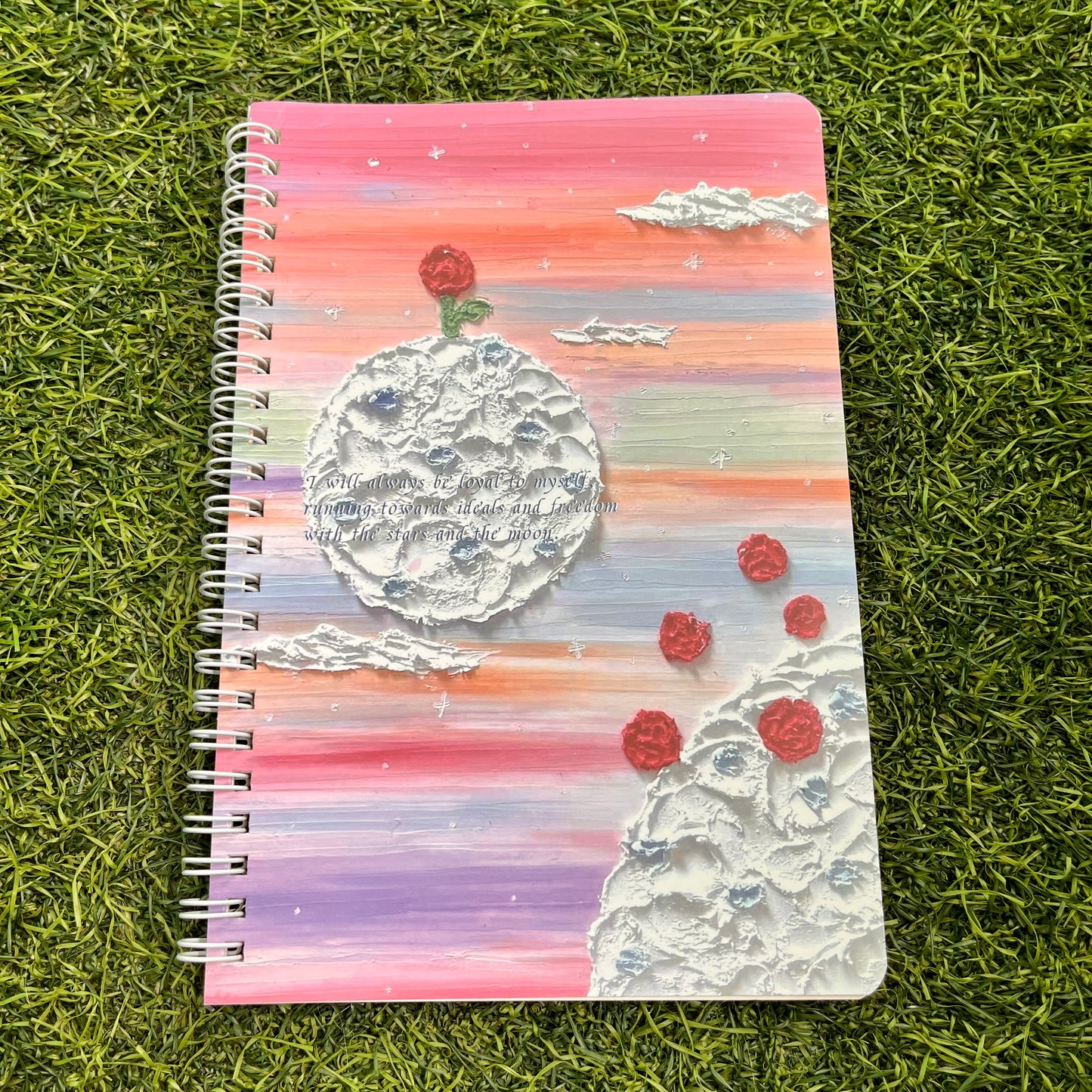 A5 Kawaii Korean spiral Coil Lined Notebook Cute School Supplies