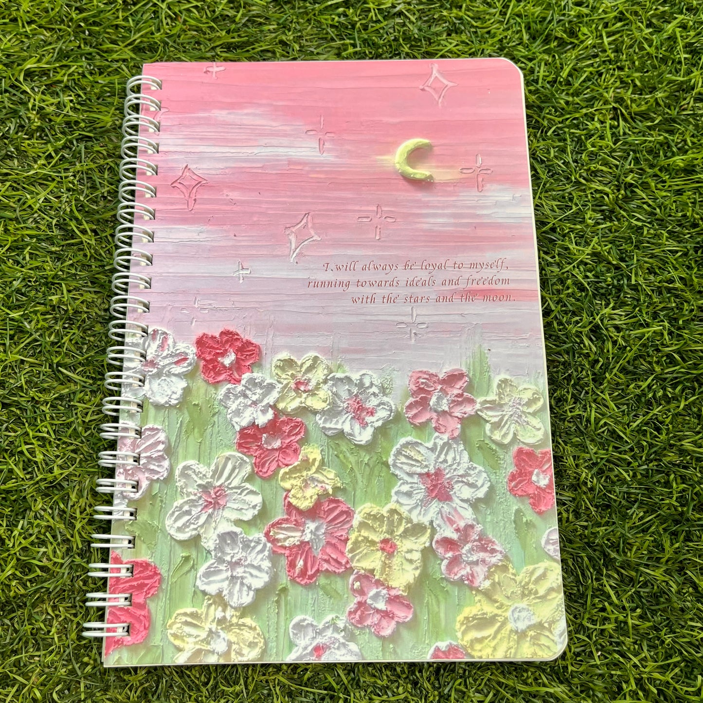 A5 Kawaii Korean spiral Coil Lined Notebook Cute School Supplies