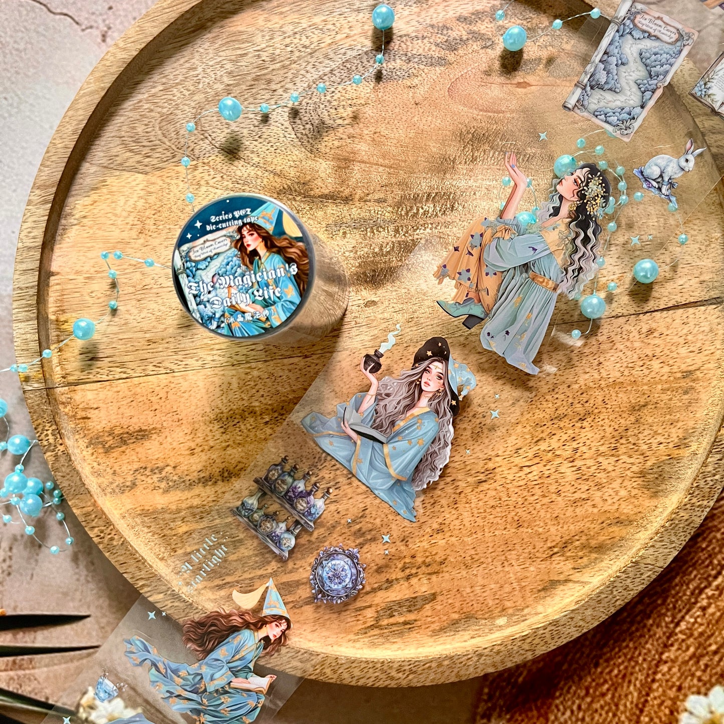 1 Roll Wizard's Everyday Collection Enchantment Character PET Tape