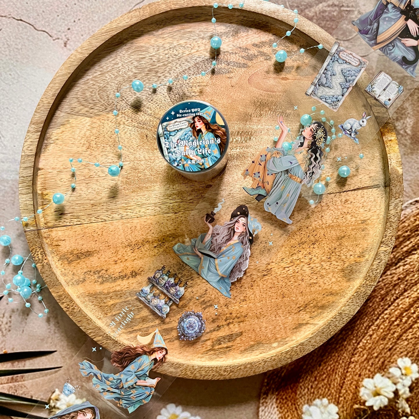 1 Roll Wizard's Everyday Collection Enchantment Character PET Tape