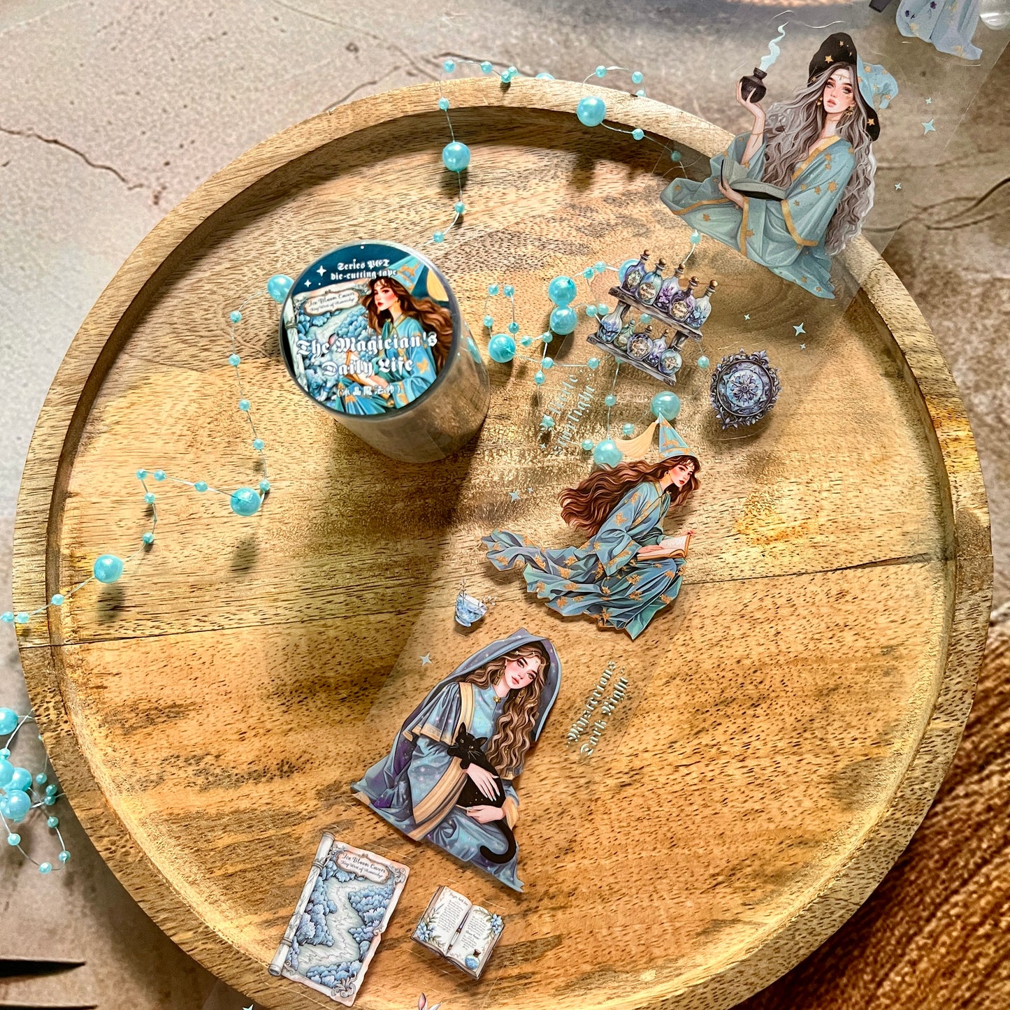 1 Roll Wizard's Everyday Collection Enchantment Character PET Tape