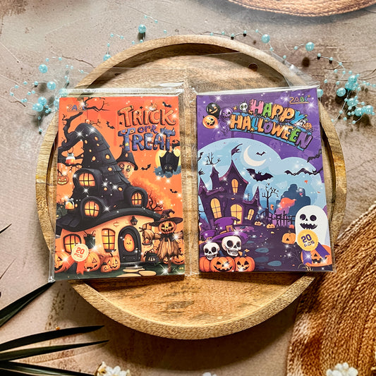 20 Sheets Halloween Castle Creative Sticker Book