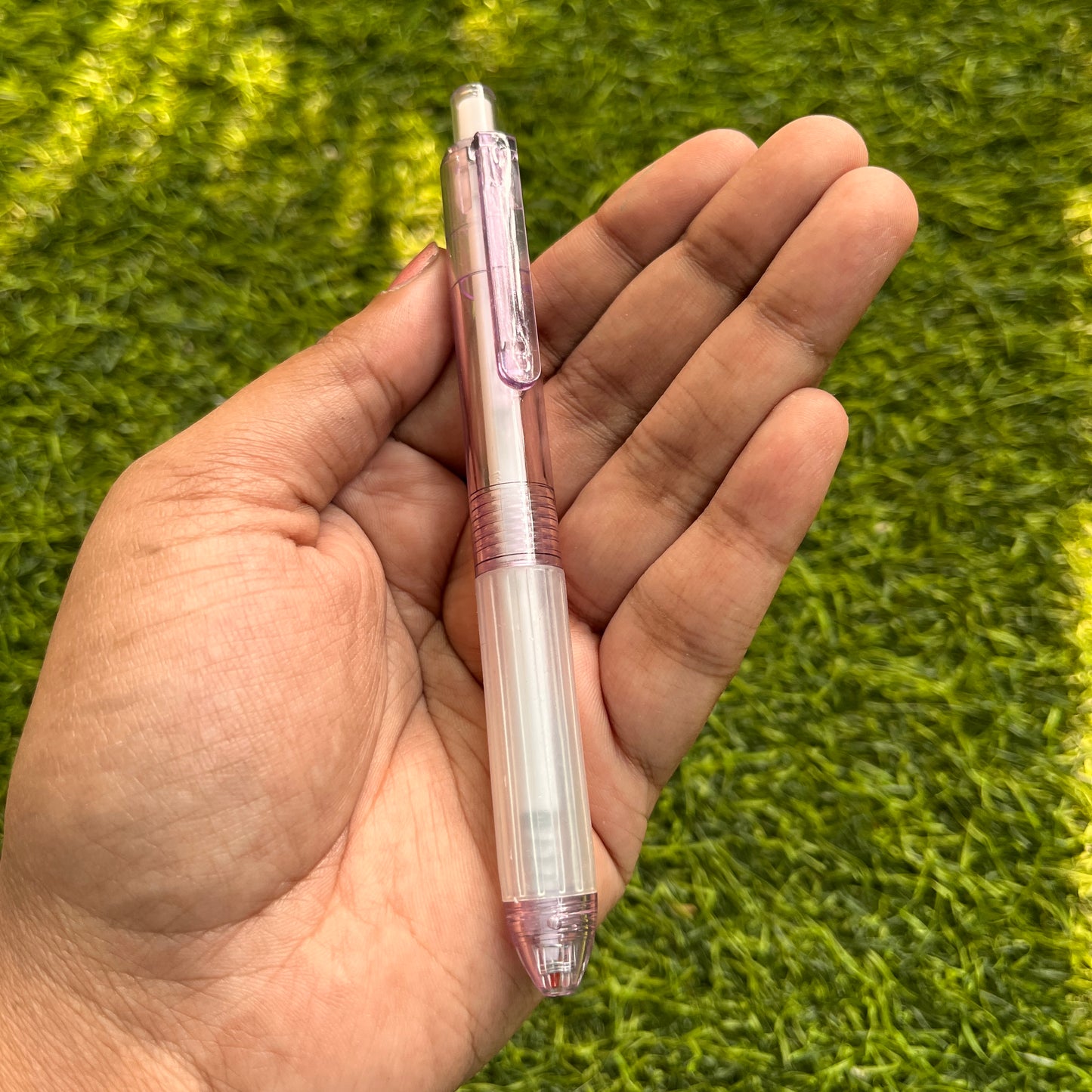 1 Pc Allure Series Simple Multifunctional Press Gel Pen: 0.5mm Black Quick Dry