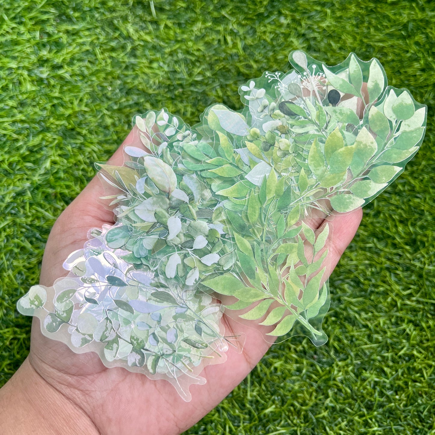 20pcs Secret Garden Series Plant Decoration PET sticker pack