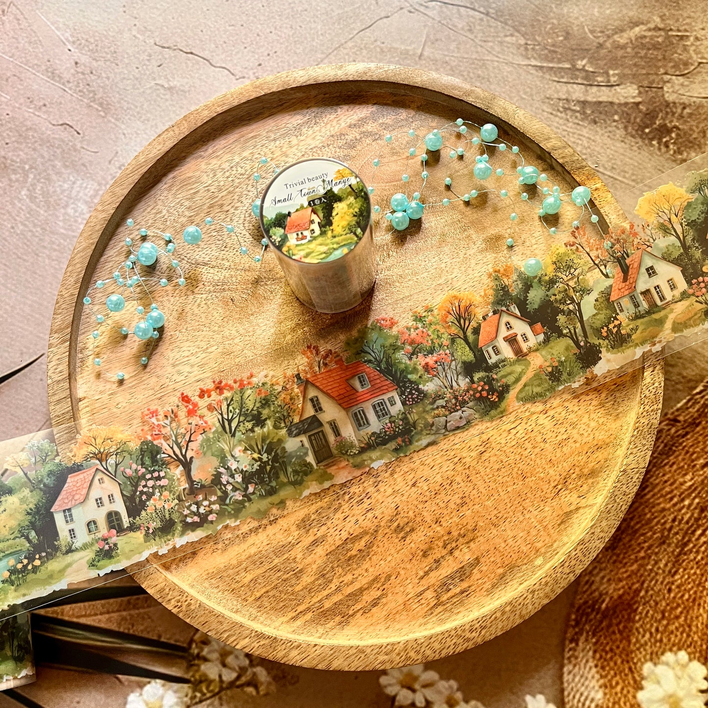 2M Roll Small Town Wild Series PET Landscaping Tape