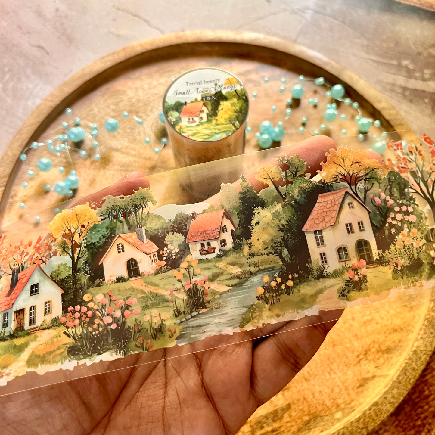 2M Roll Small Town Wild Series PET Landscaping Tape