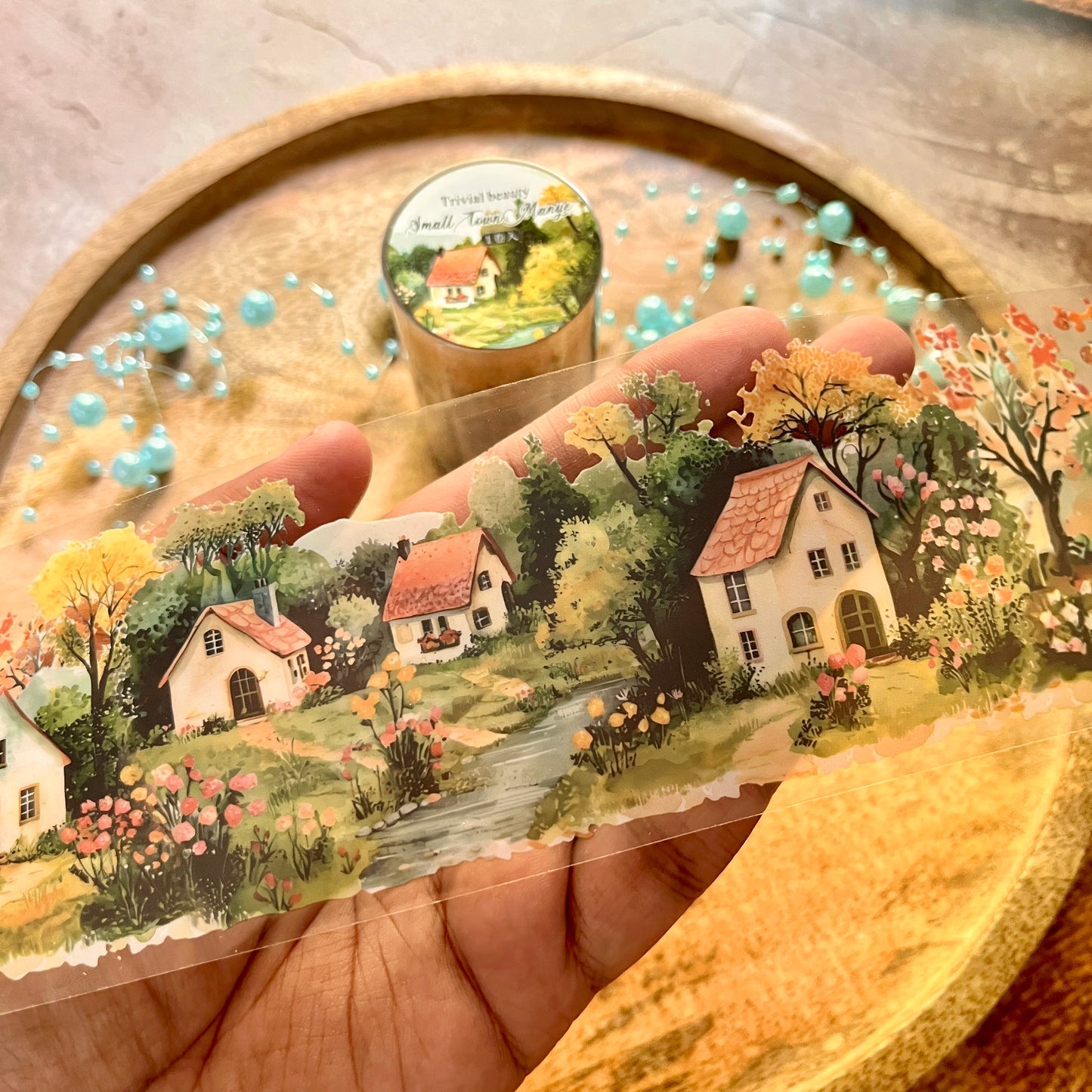 2M Roll Small Town Wild Series PET Landscaping Tape