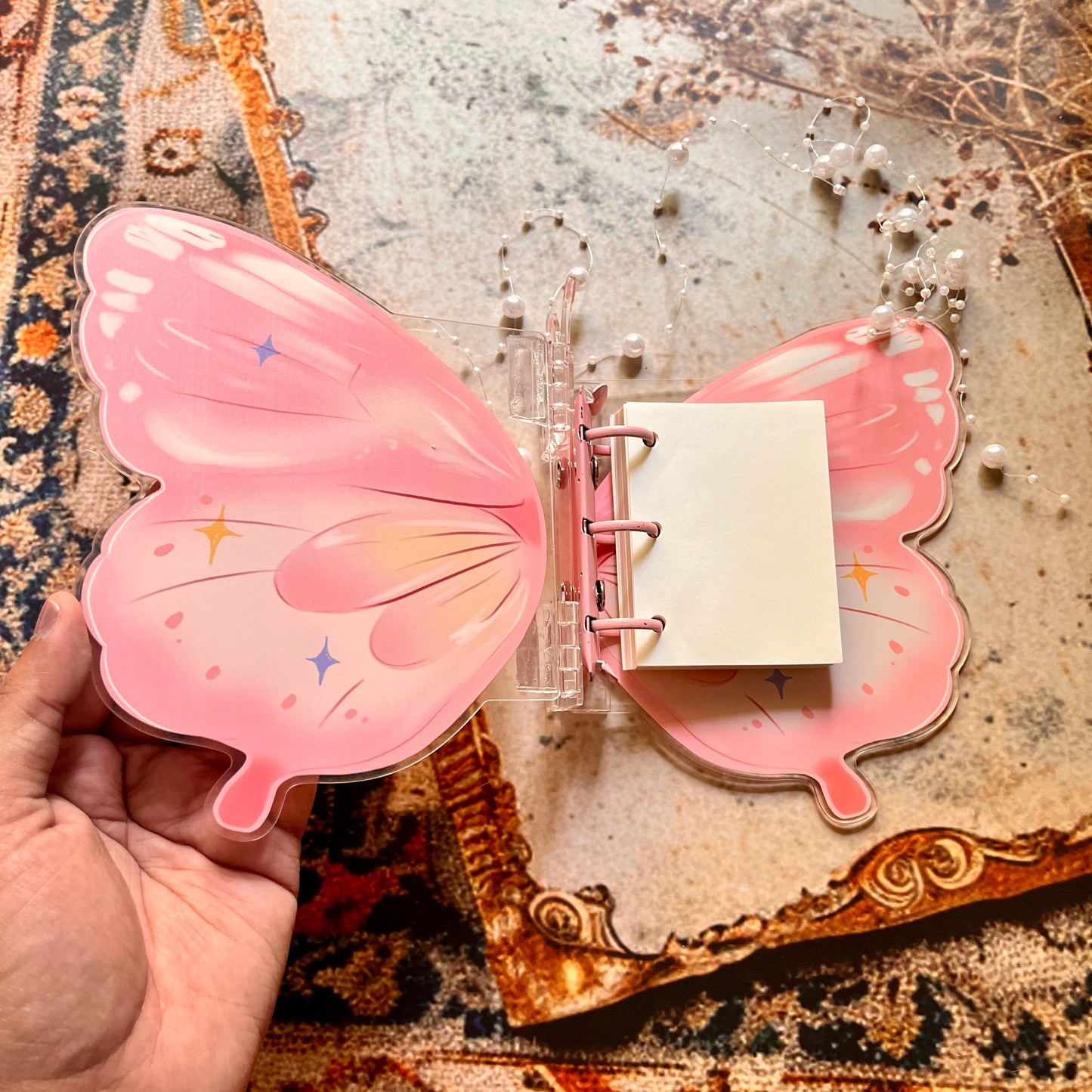 DIY Butterfly Mini Three-Ring Binder Kit – Build Your Own Journal