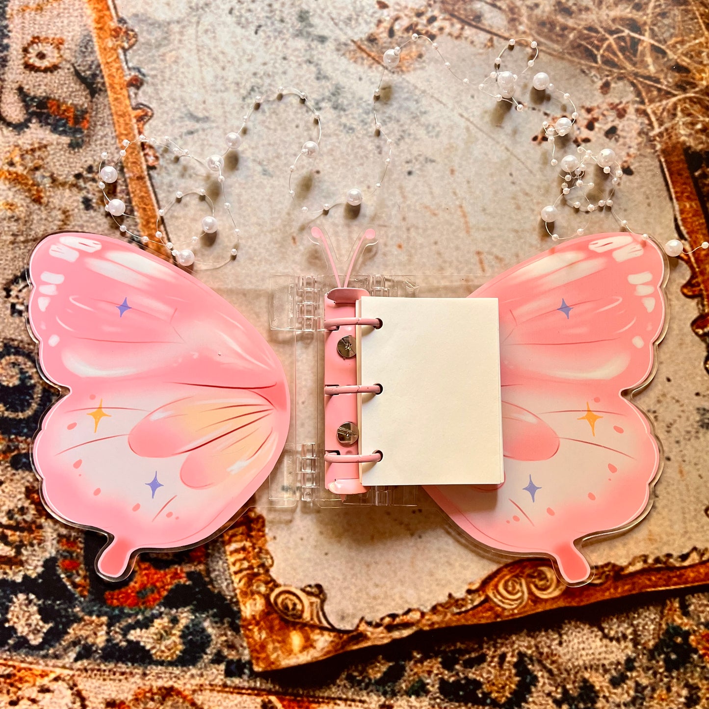DIY Butterfly Mini Three-Ring Binder Kit – Build Your Own Journal