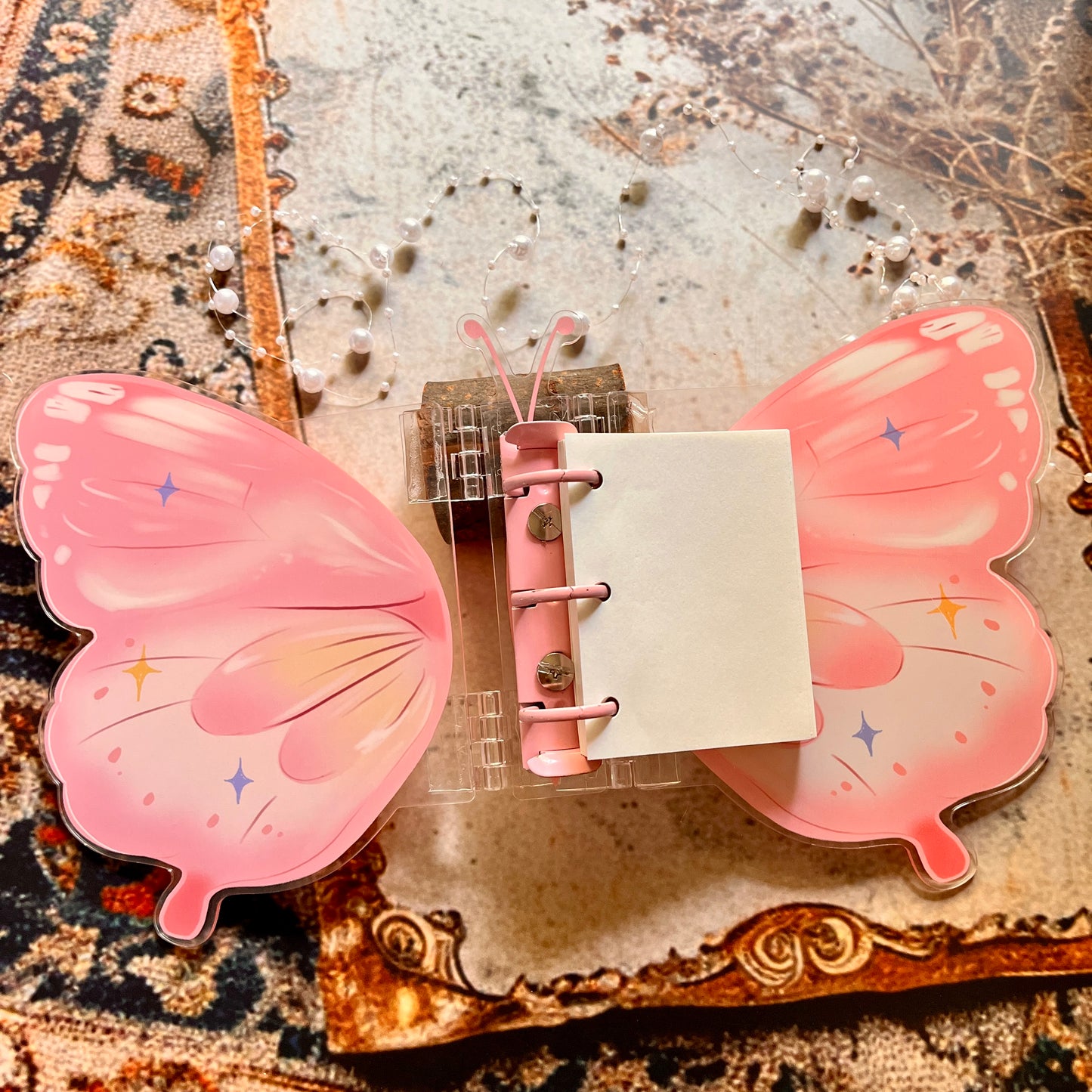 DIY Butterfly Mini Three-Ring Binder Kit – Build Your Own Journal
