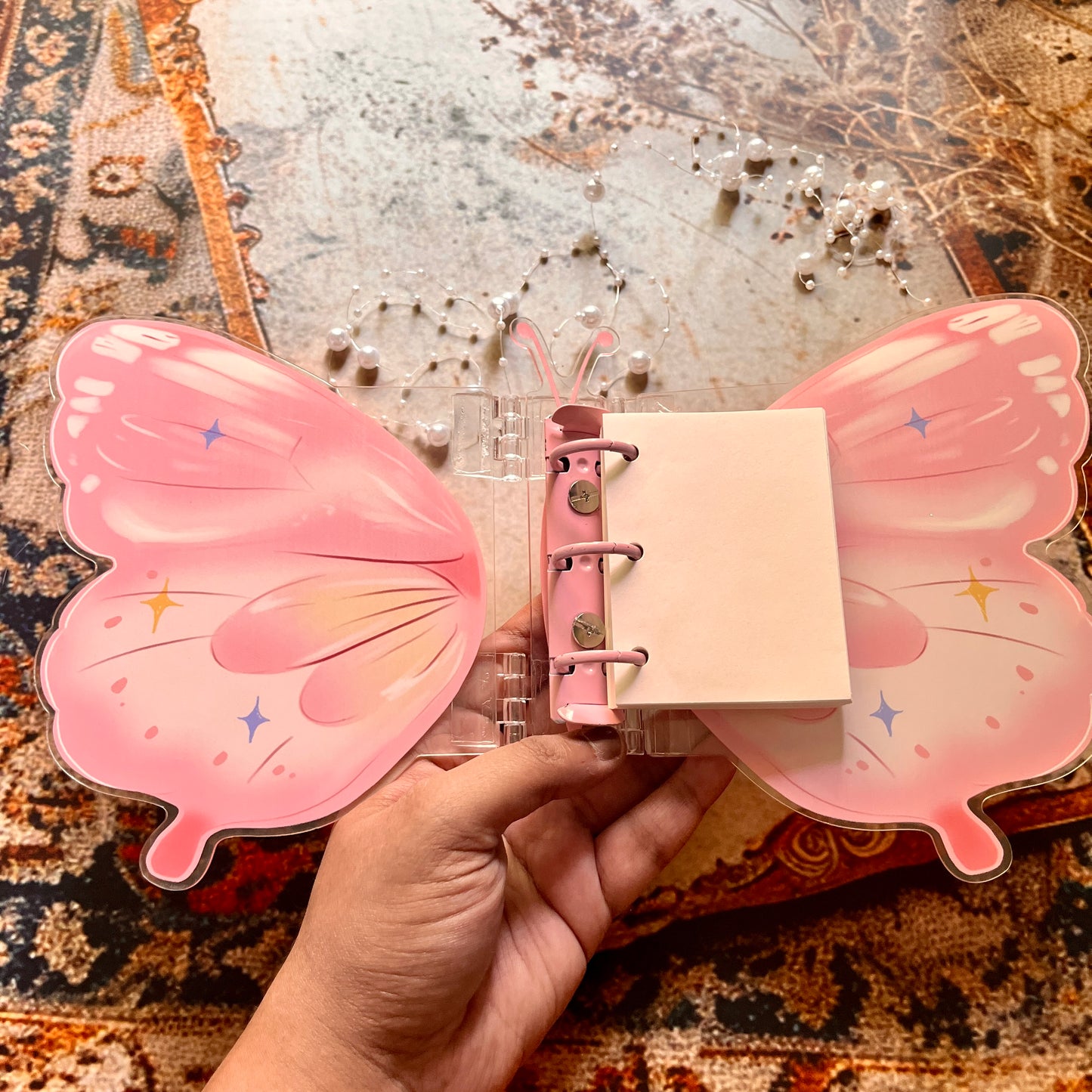 DIY Butterfly Mini Three-Ring Binder Kit – Build Your Own Journal