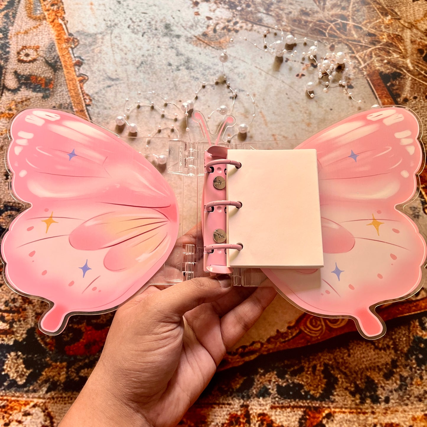 DIY Butterfly Mini Three-Ring Binder Kit – Build Your Own Journal