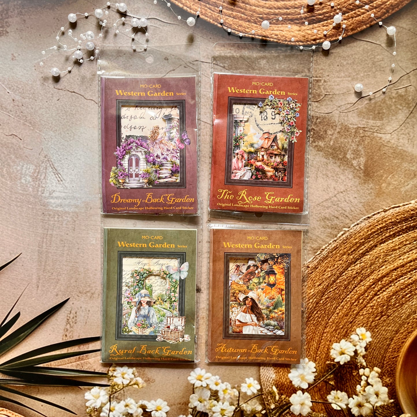 30 Pcs Sicily Garden Series Decorative stickers