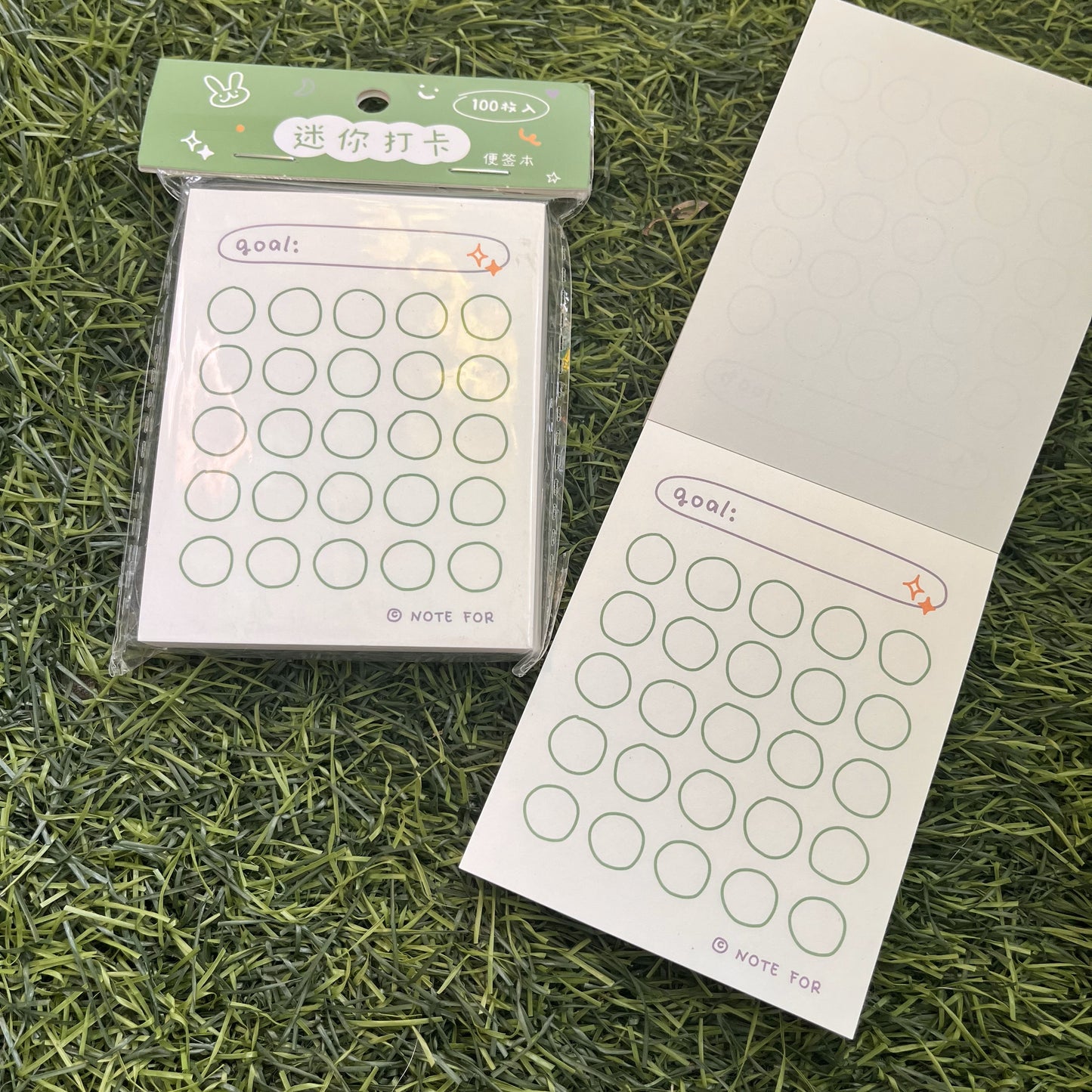 Kawaii memo pads ( non sticky) montly and weekly planners
