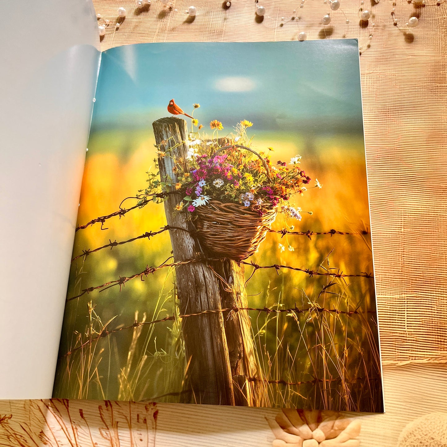 20 Sheets Floral Inspirational Dreams and Goals Vision Board Sticker Book