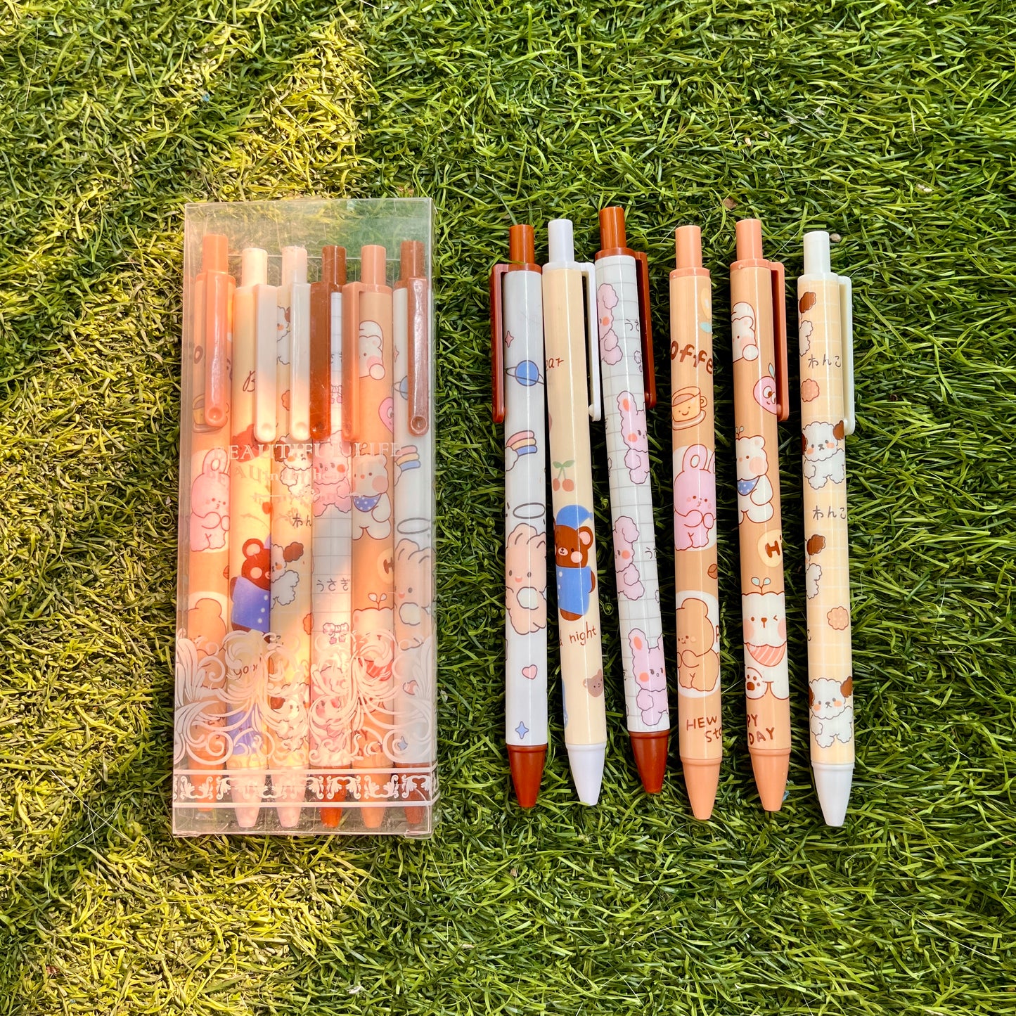 Kawaii Cartoon Creative Press 0.5mm Black Ink Gel Pen