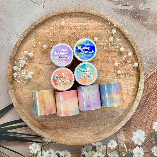 1 Roll Dreams of The Floating World Series Retro style Decals Tape