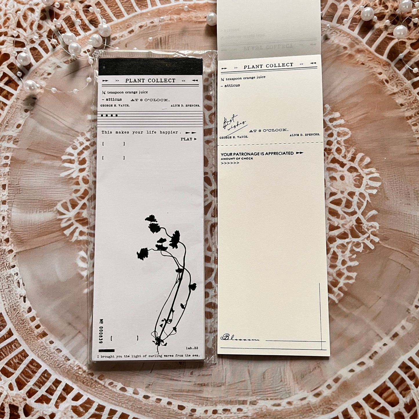 30 pcs Wandering Random Series Light Vintage Long Strip Memo Pad