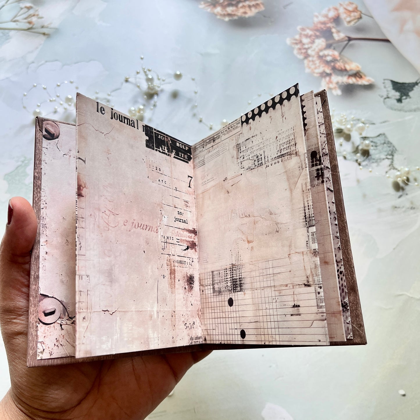 1 Pc Volume Life Journal Series Foldable Notebook