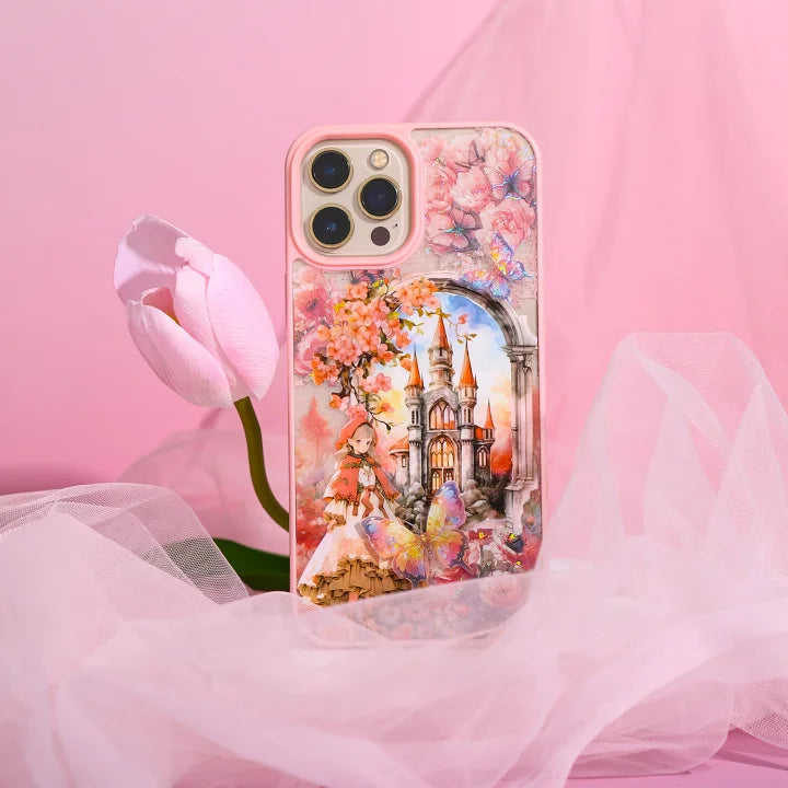 20 Pcs Princess Arrives Series Kawaii Fairy Tale Theme Character Flower PET Sticker