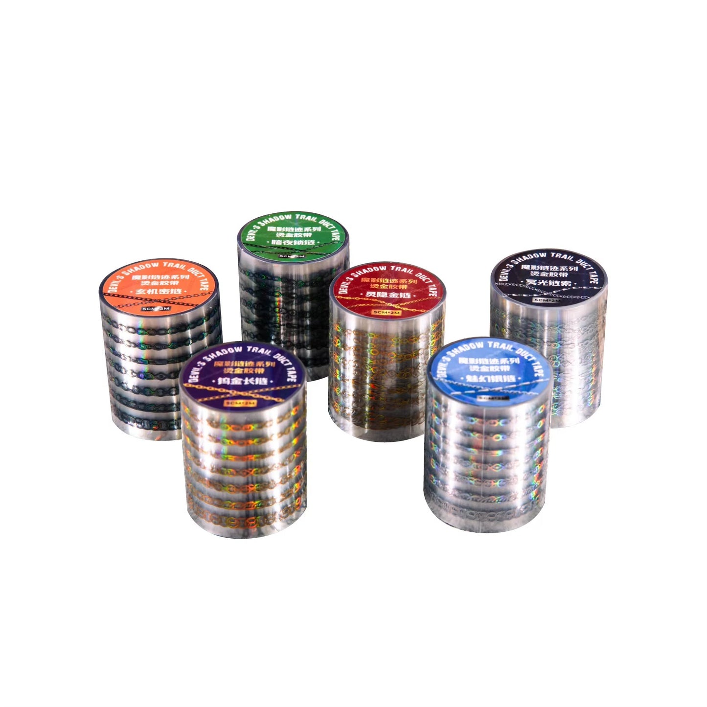 2M/Roll Magic Shadow Chain Stain Series Pet Tape