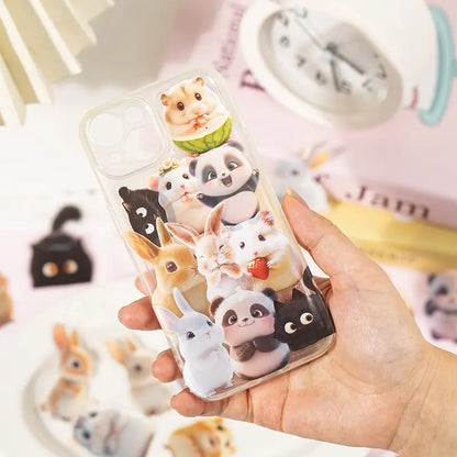 30pcs Cuteness Series Animal Theme Decorative Stickers