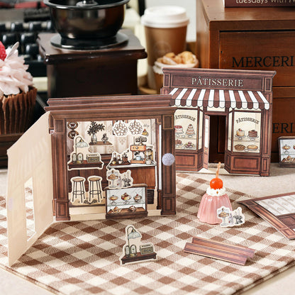 All-in-One Craft Kit Small Shop Series: 3D House DIY Journal