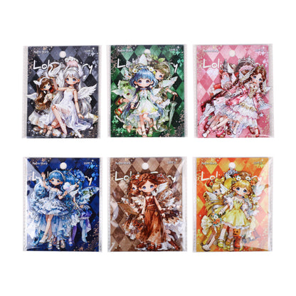 10 Pcs Lolita Fairy Series Lolita-style Anime-themed Journaling Stickers