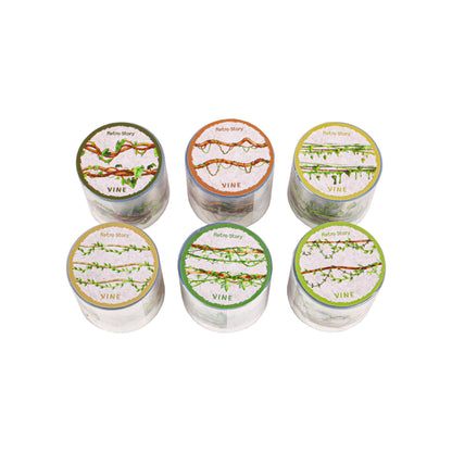 1 roll Forest Vine Branches Pet Tape For Scrapbooking