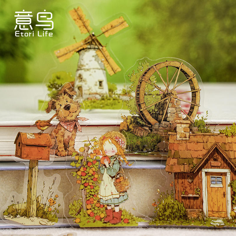 15 Pcs Dream Journey Series Fairy Tale Theme Sticker Pack