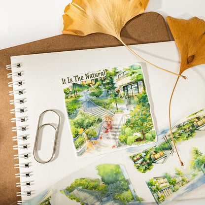 1 Roll Spring and Autumn Series Decorative Tape