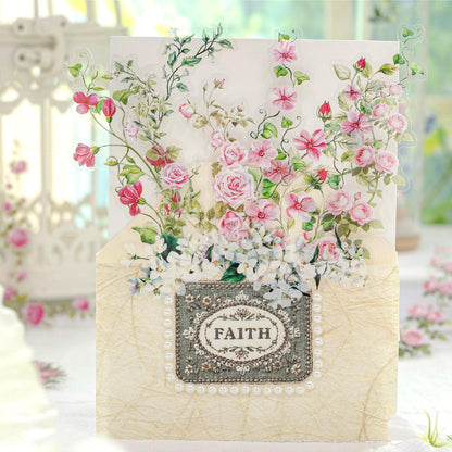 30 Pcs Flower Branch Sweet Dreams Series Flower Journaling Stickers