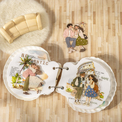 20 Pcs Love Evolution Series Couple Theme Stickers