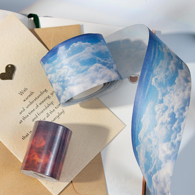 2M Roll Peeping Clouds Series Clouds Sky Theme Washi Tape